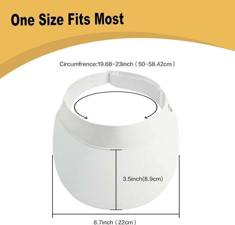 Wander Running Sun Visor Hats Wide Brim UV Protection Sports Golf Tennis Elastic Band Mesh Cap for Women - Image 3